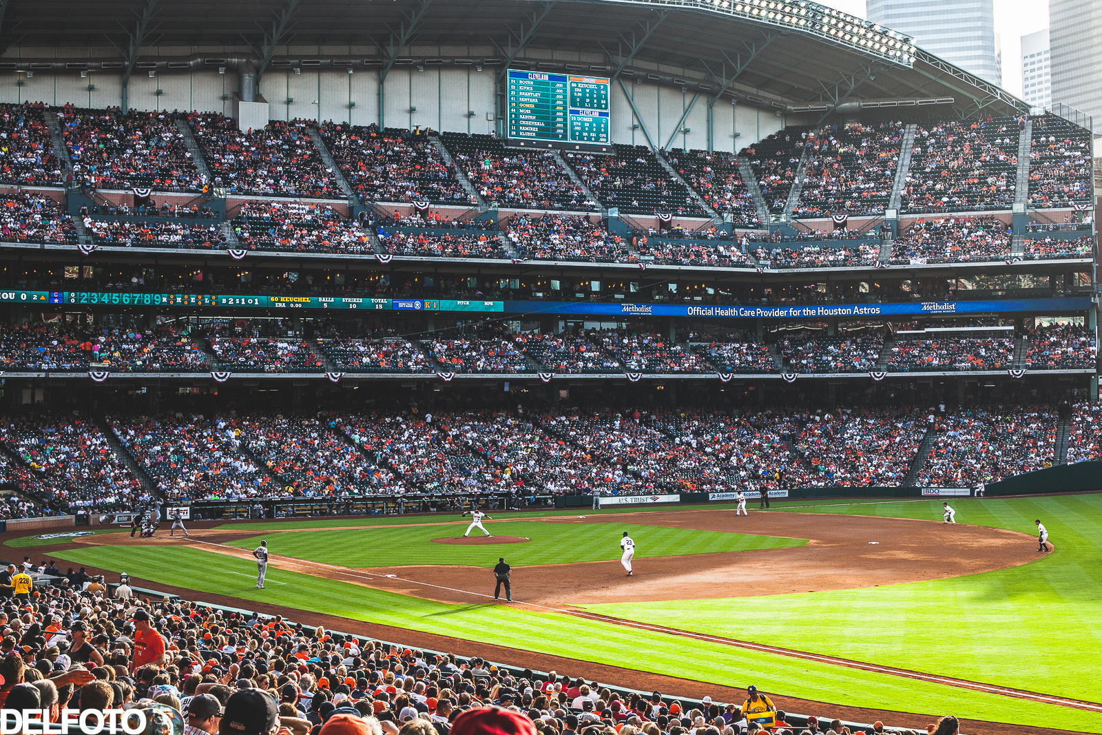 Houston Astros Home Opener 2015 Baseball Texas MLB Minute Maid Park Cleveland Indians